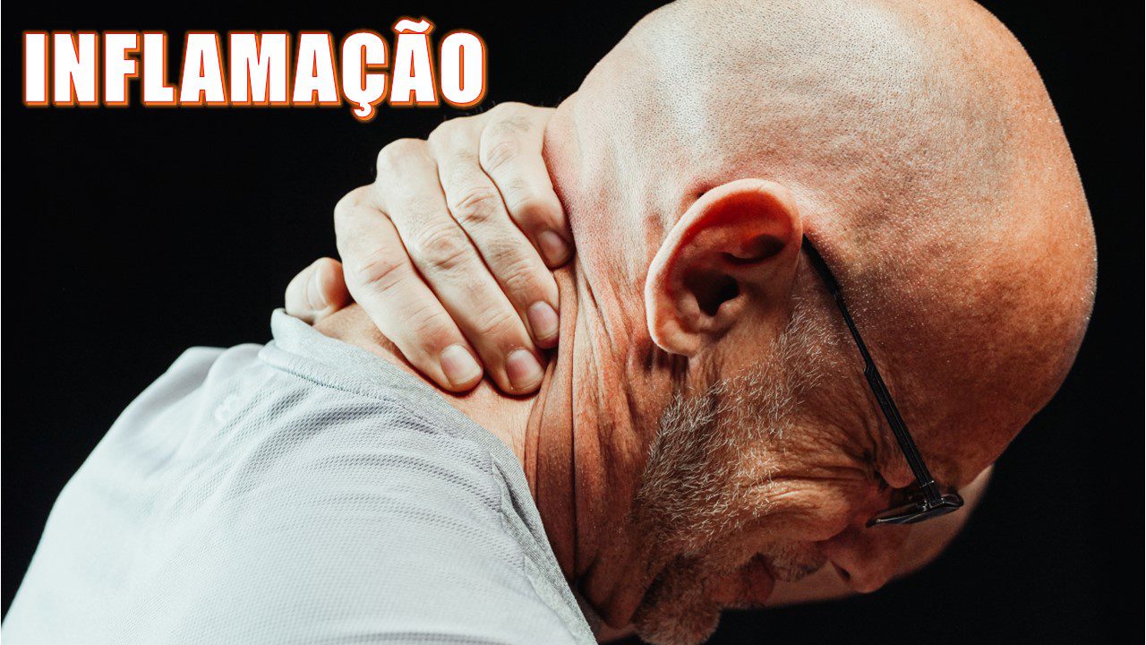 Inflamação Homem com dores