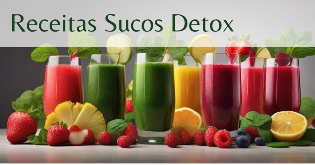 Receitas de Sucos Detox