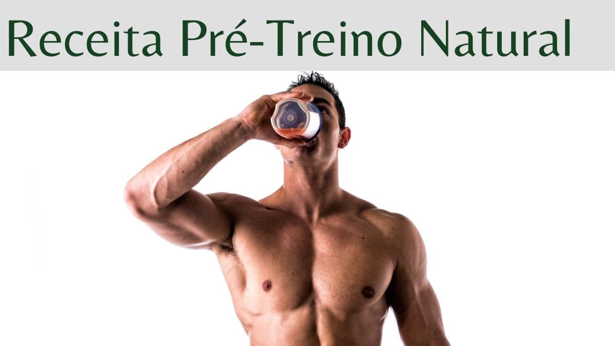 Receita Pré-treino Natural